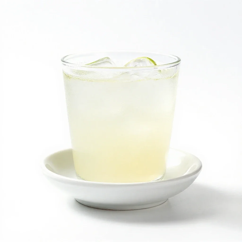 Rickey isolated on a white background