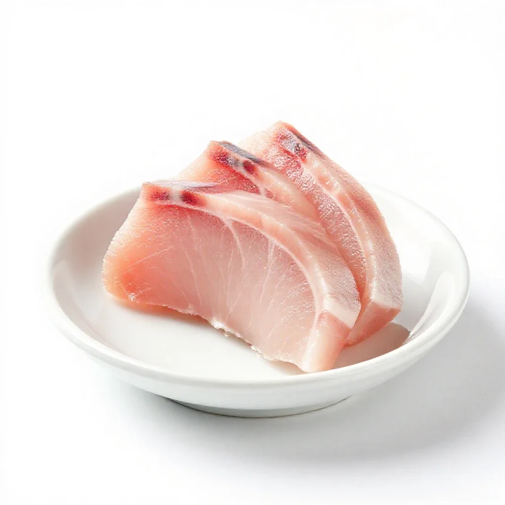 Sashimi isolated on a white background