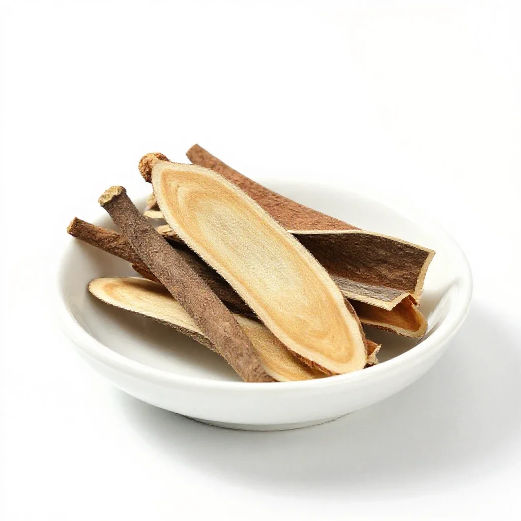 Sassafras isolated on a white background