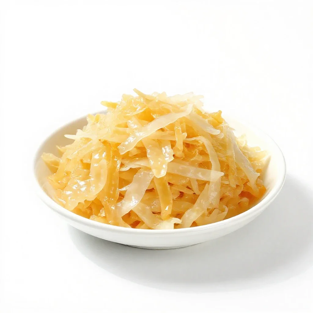 Sauerkraut isolated on a white background