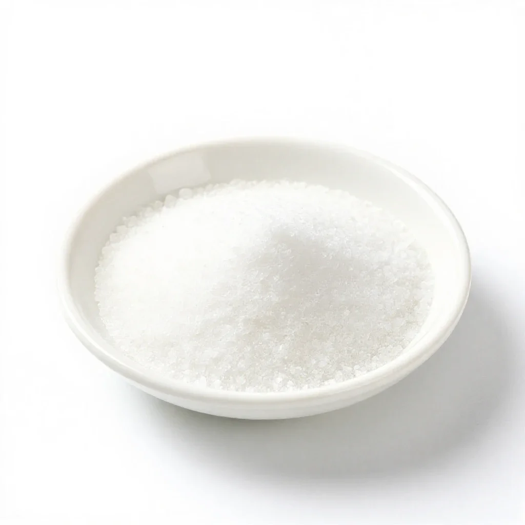 Seasoned salt isolated on a white background