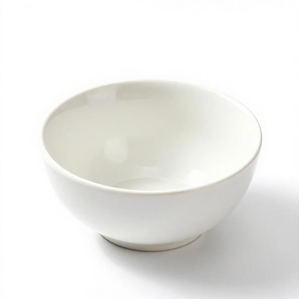 Slop basin isolated on a white background