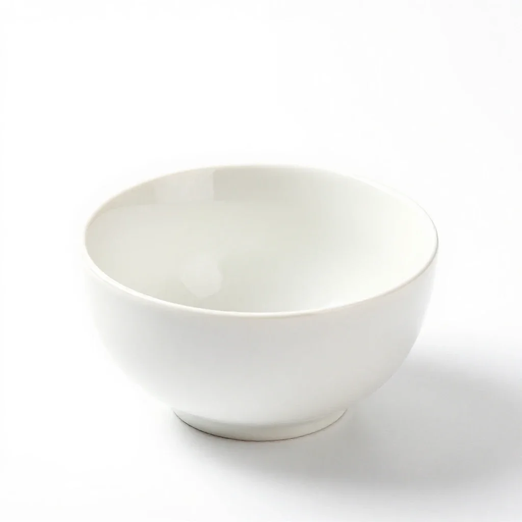 Soup bowl isolated on a white background