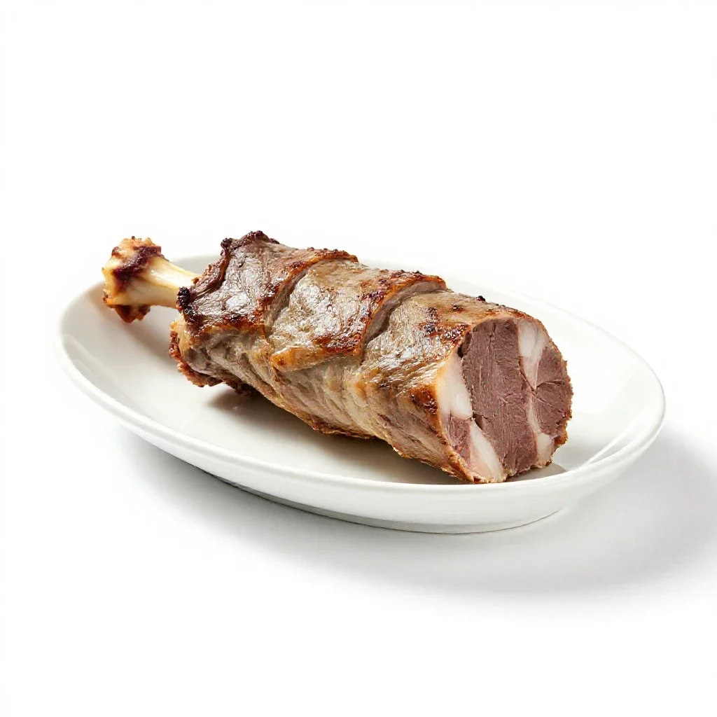 Souvlaki isolated on a white background
