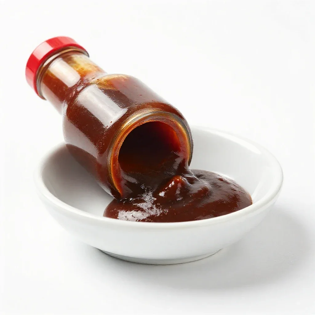 Steak sauce isolated on a white background