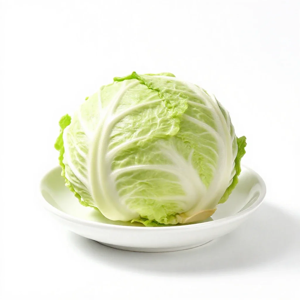 Stuffed cabbage isolated on a white background