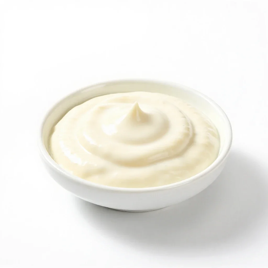 Tartare sauce isolated on a white background
