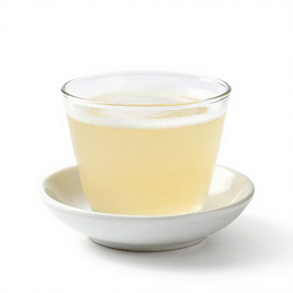 Whiskey sour isolated on a white background