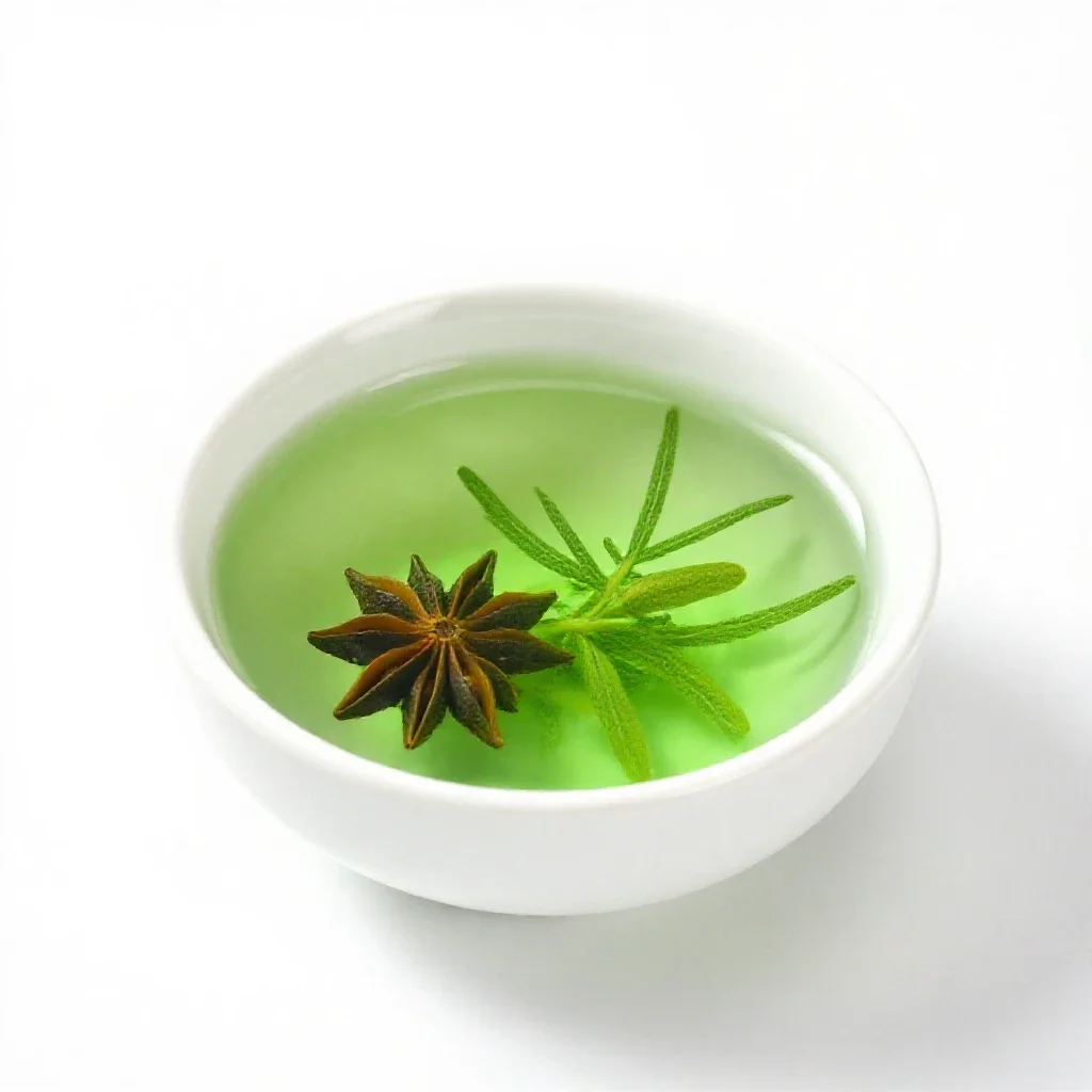 Absinth isolated on a white background