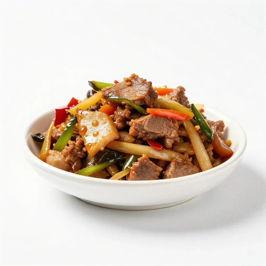 Adobo isolated on a white background