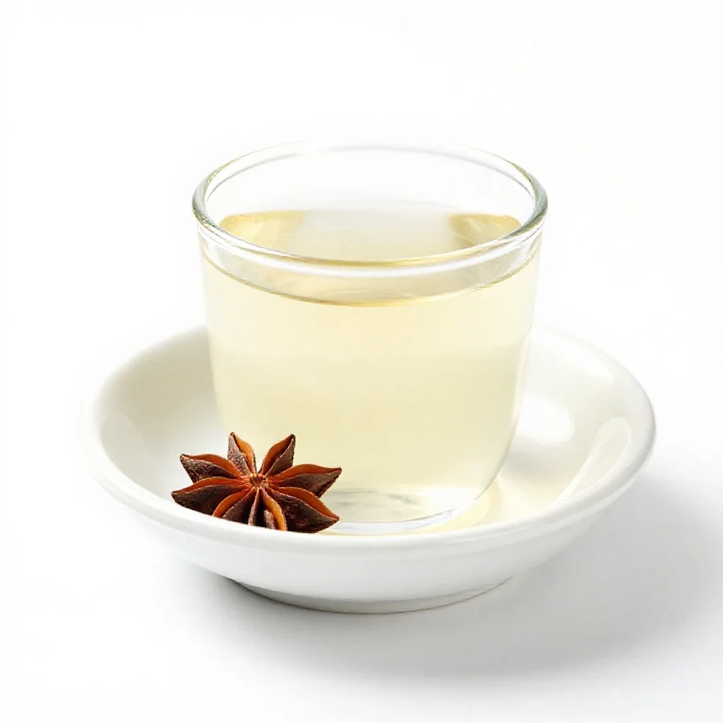 Anisette isolated on a white background
