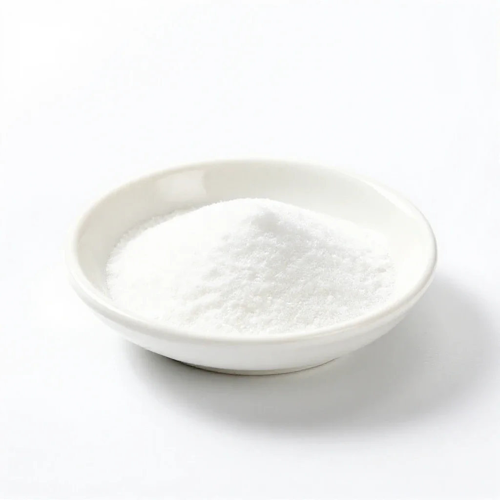 Aspartame isolated on a white background