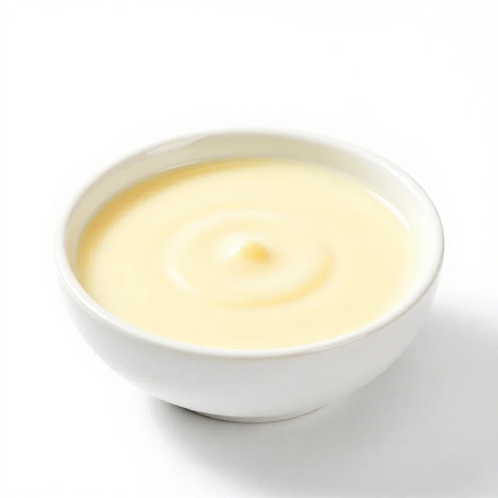 Eggnog isolated on a white background