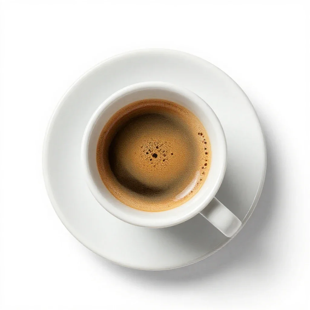 Espresso isolated on a white background