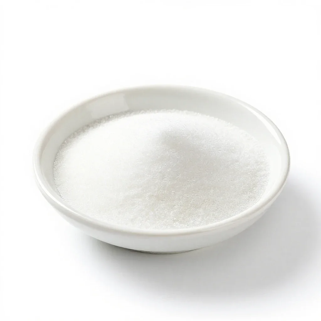 Icing sugar isolated on a white background