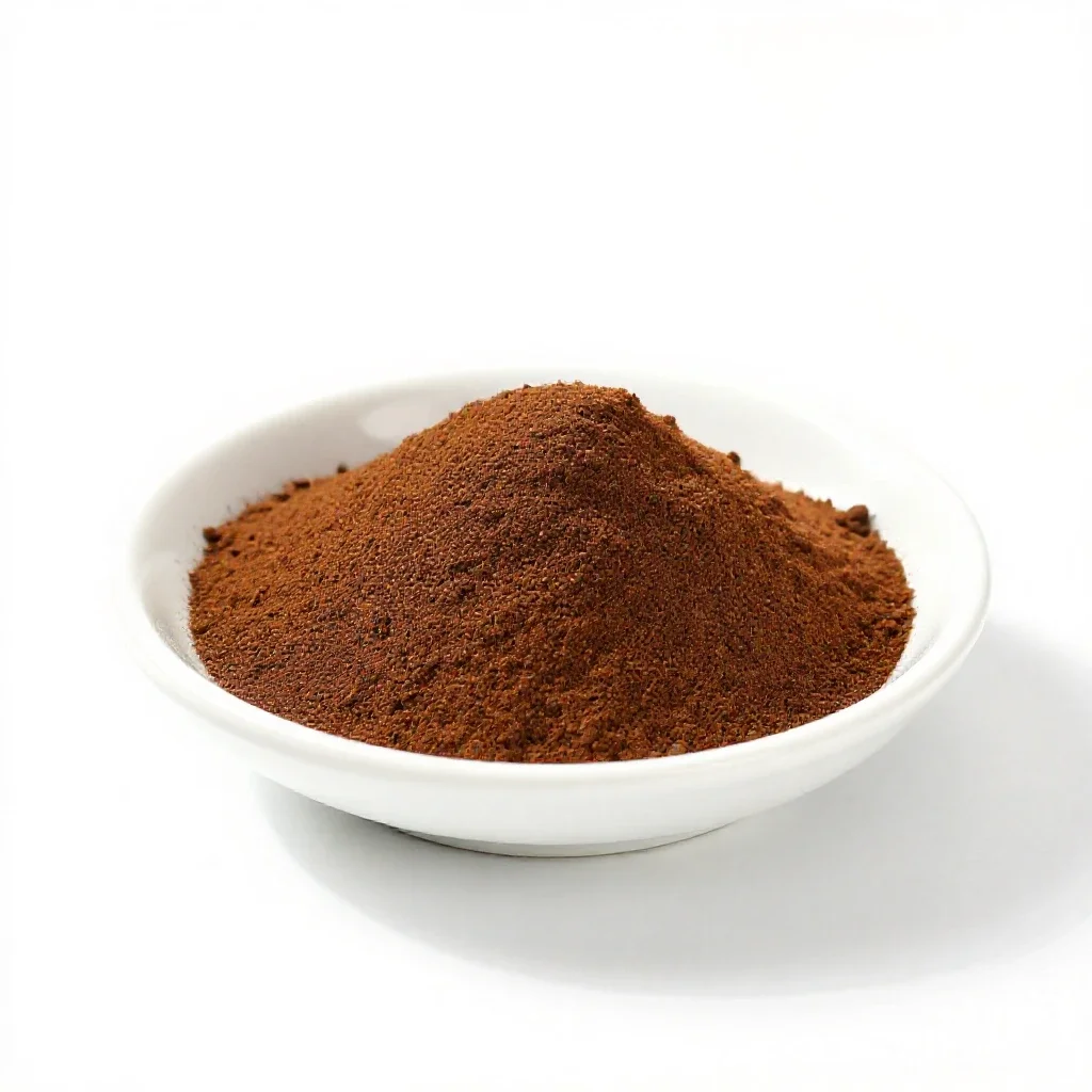 Instant coffee isolated on a white background