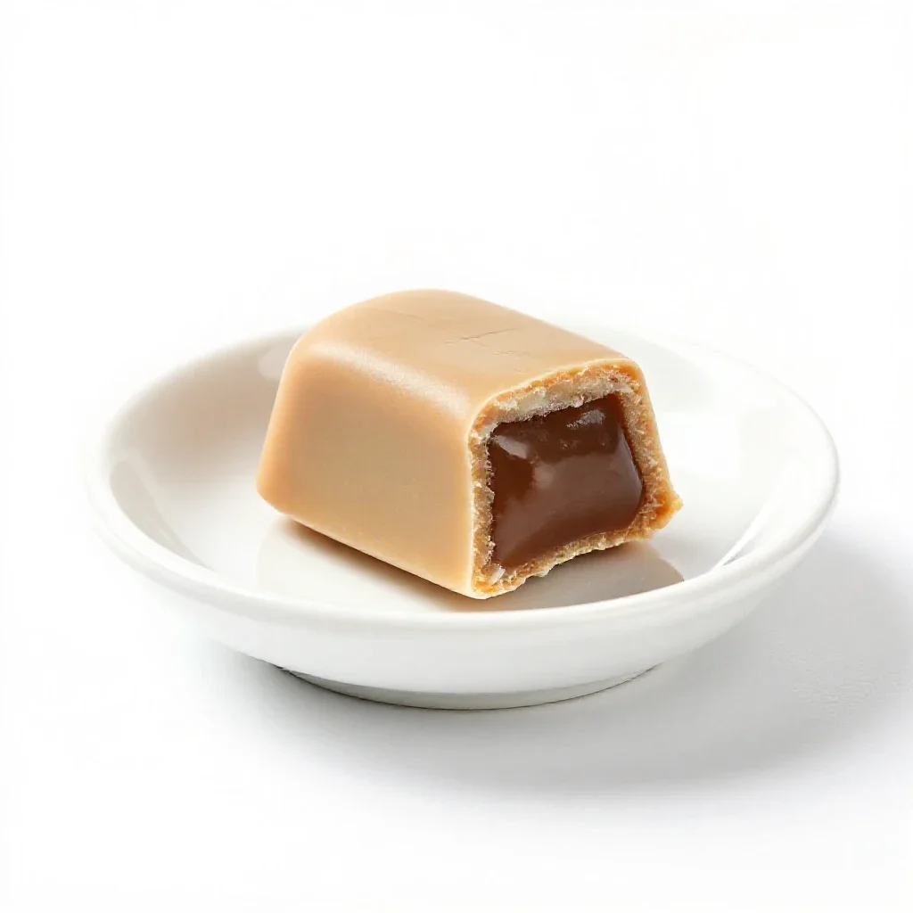 Candy bar isolated on a white background