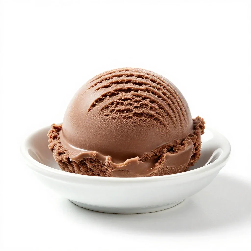 Choc-ice isolated on a white background