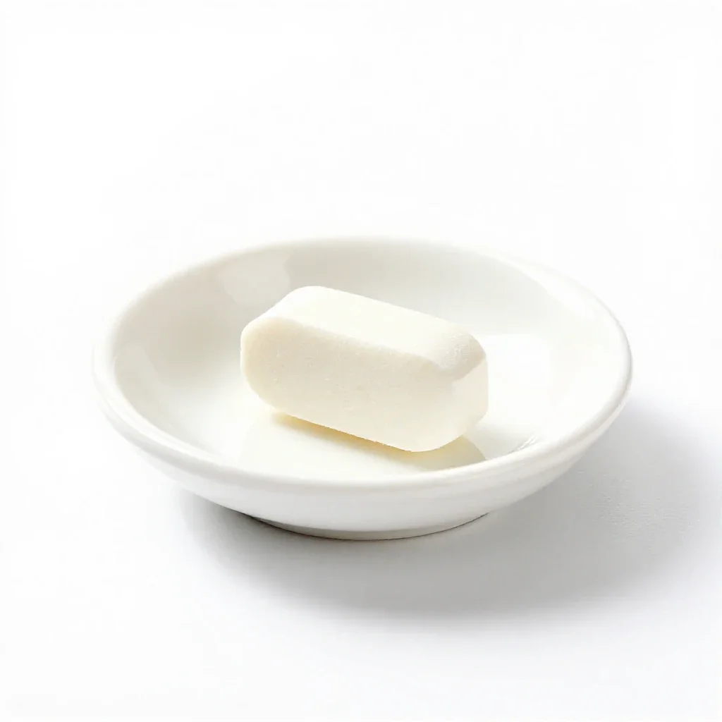 Cough drop isolated on a white background
