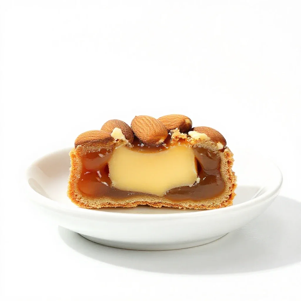 Hardbake isolated on a white background