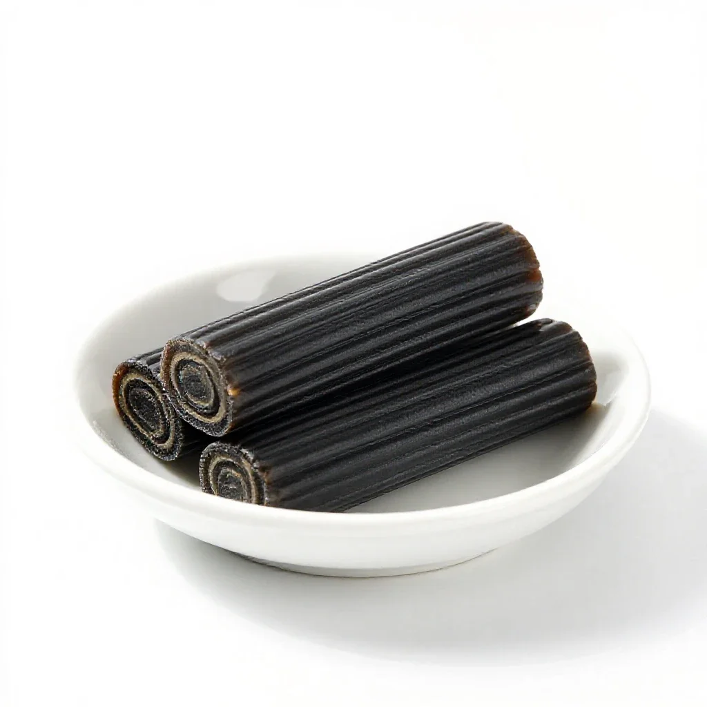 Licorice isolated on a white background
