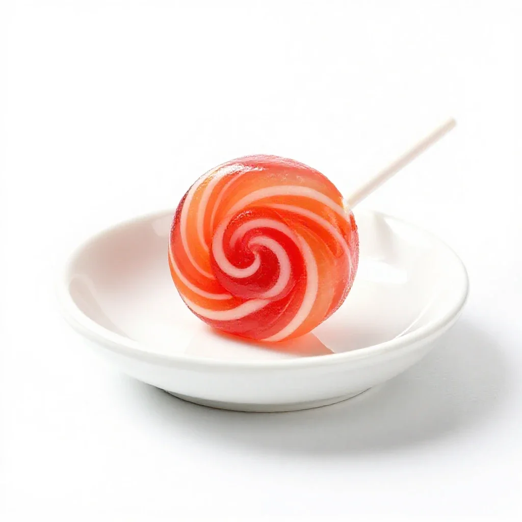 Lollipop isolated on a white background