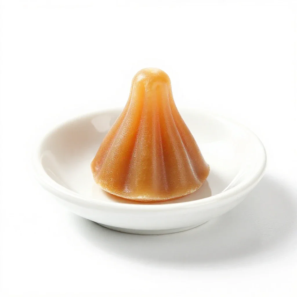 Molasses kiss isolated on a white background