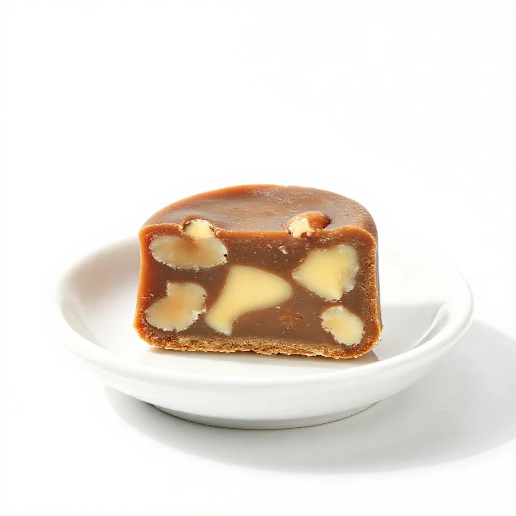 Penuche isolated on a white background