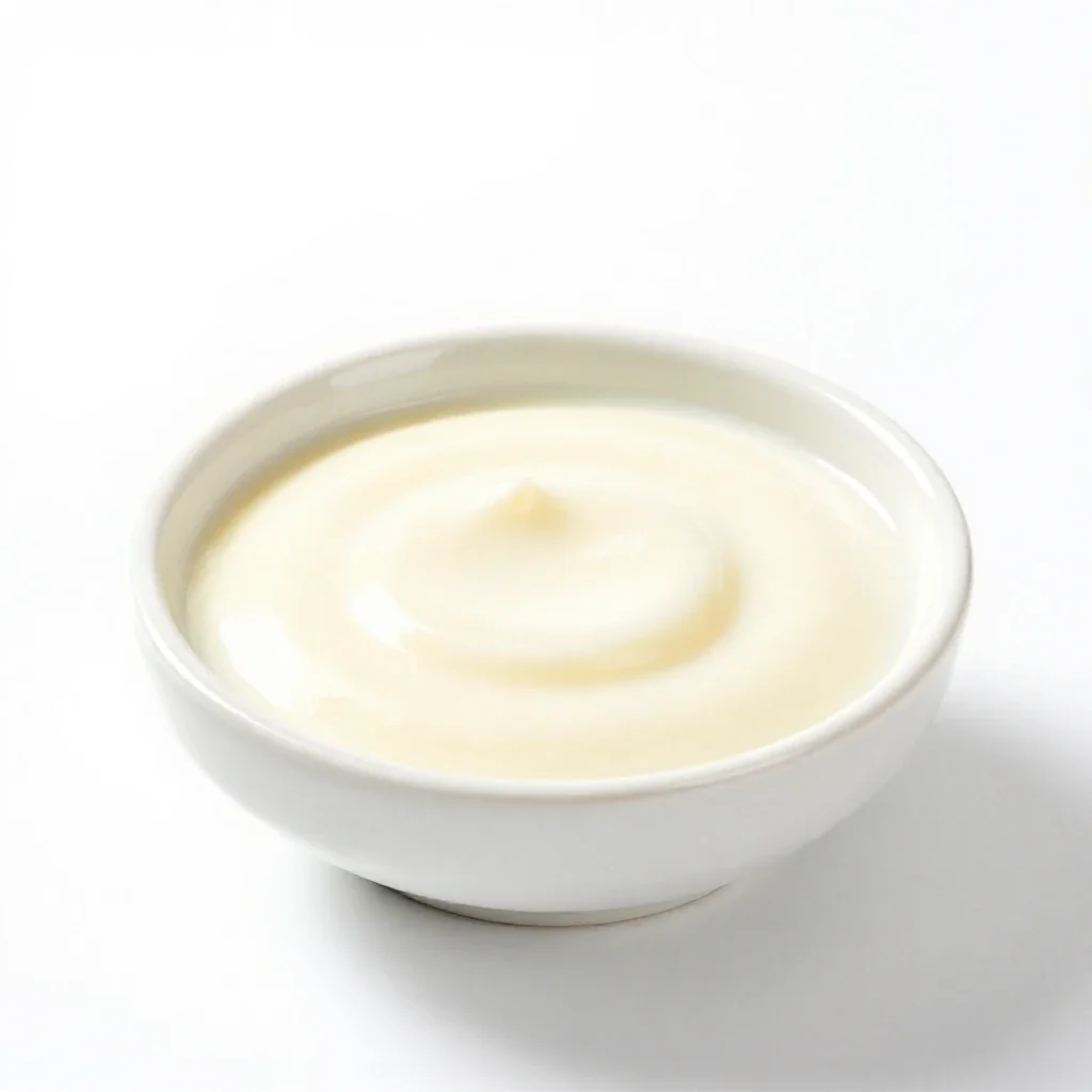 Syllabub isolated on a white background