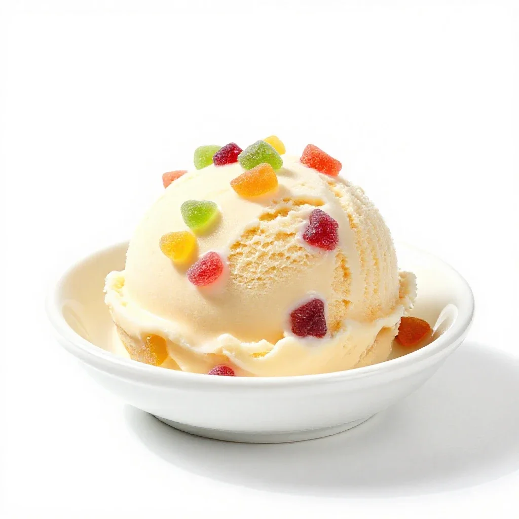 Tutti-frutti isolated on a white background