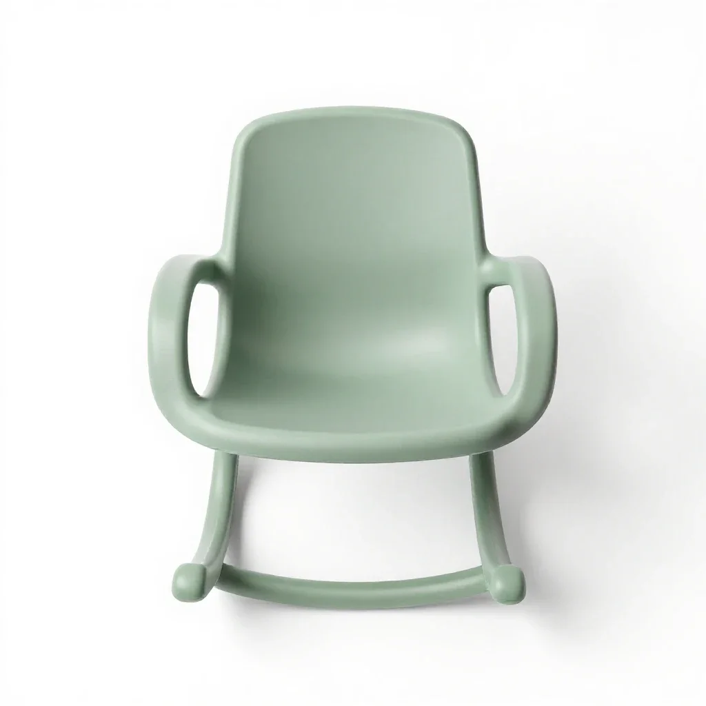Platform rocker isolated on a white background