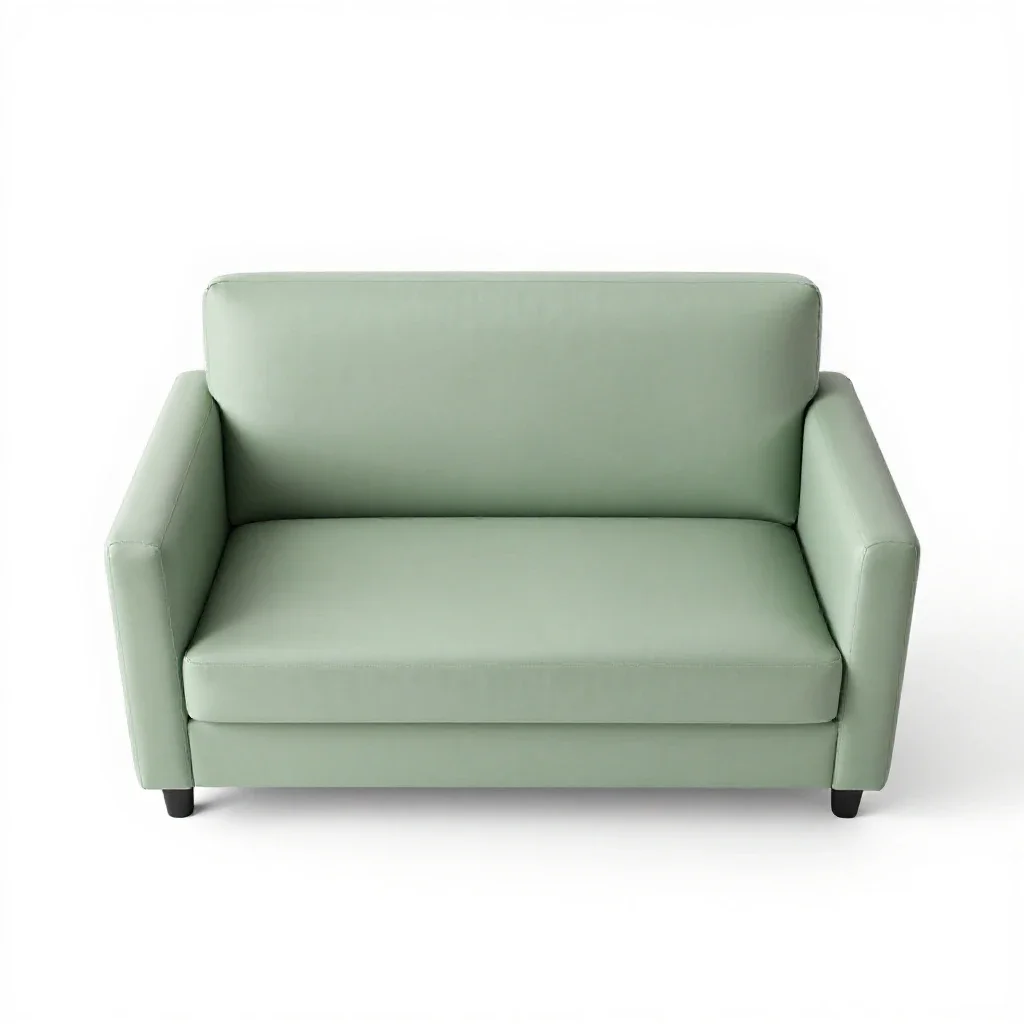 Settee isolated on a white background