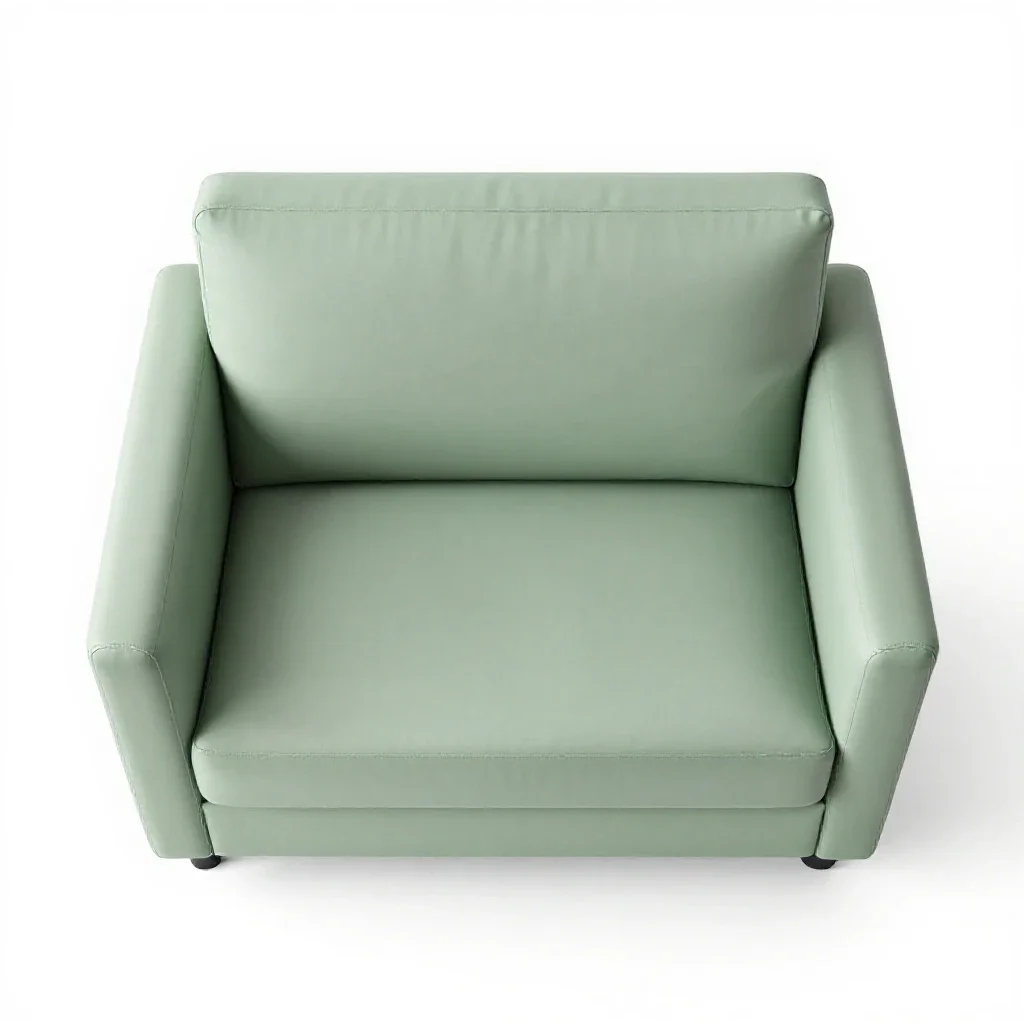 Sofa isolated on a white background