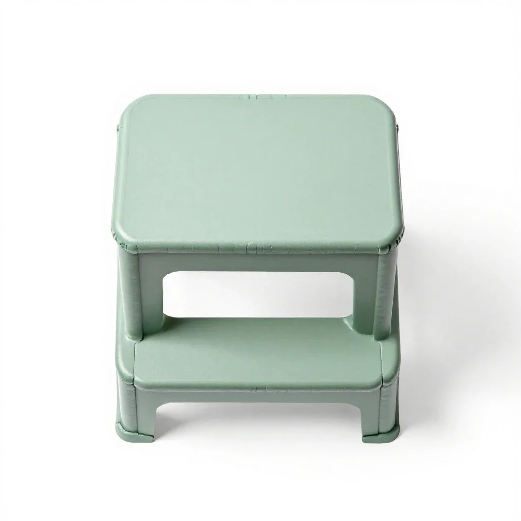 Step stool isolated on a white background