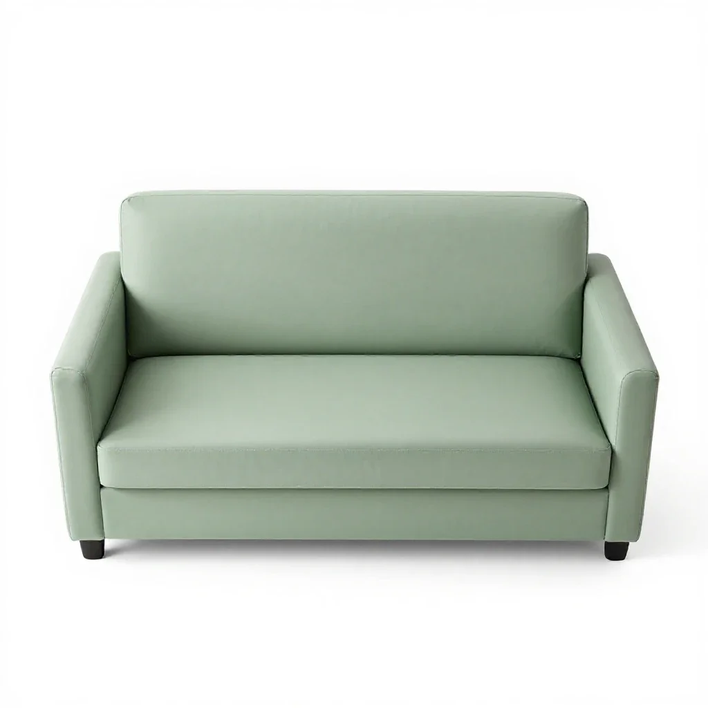 Studio couch isolated on a white background