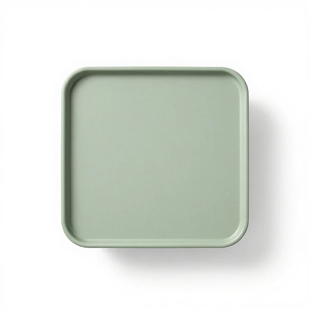 Tea table isolated on a white background