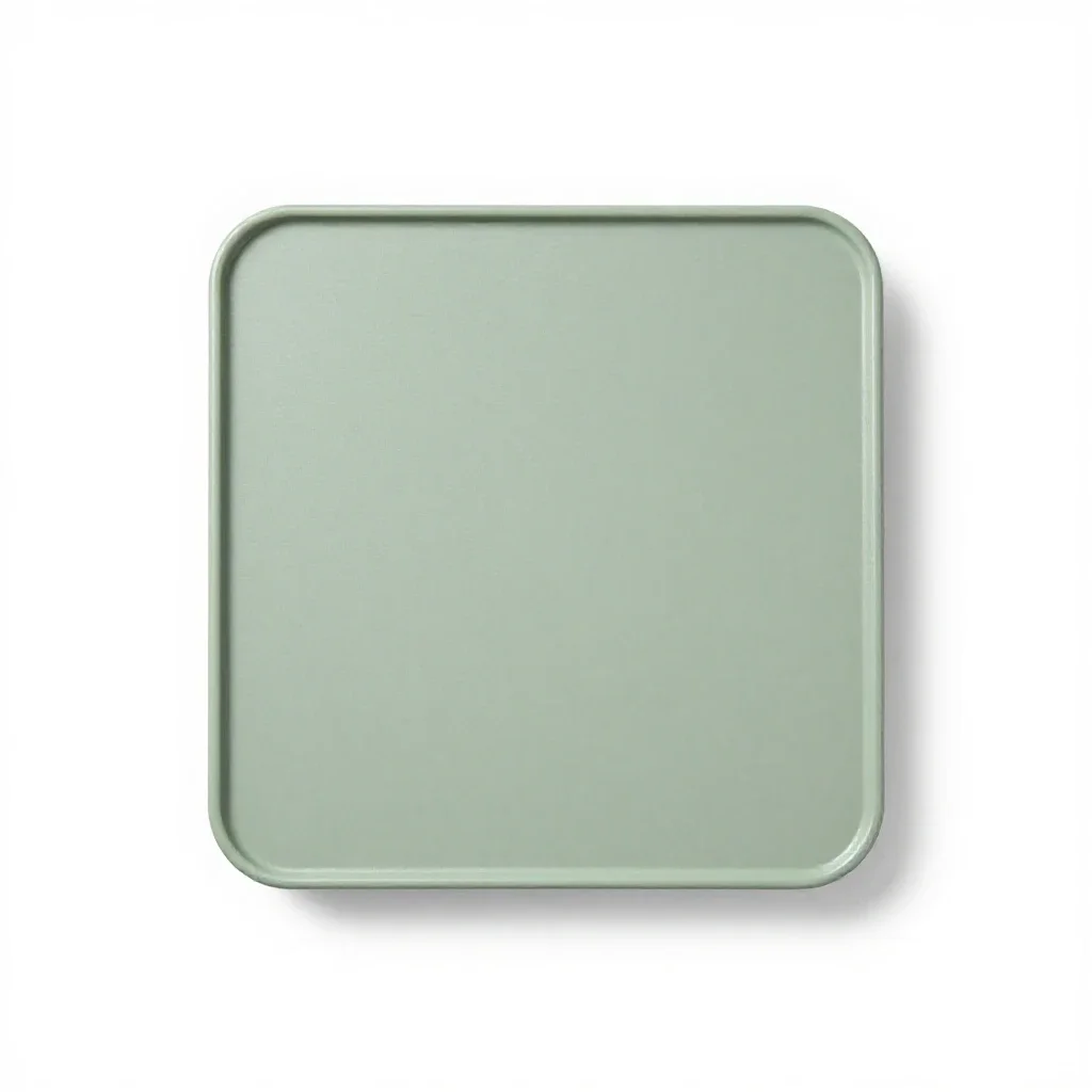 Tilt-top table isolated on a white background
