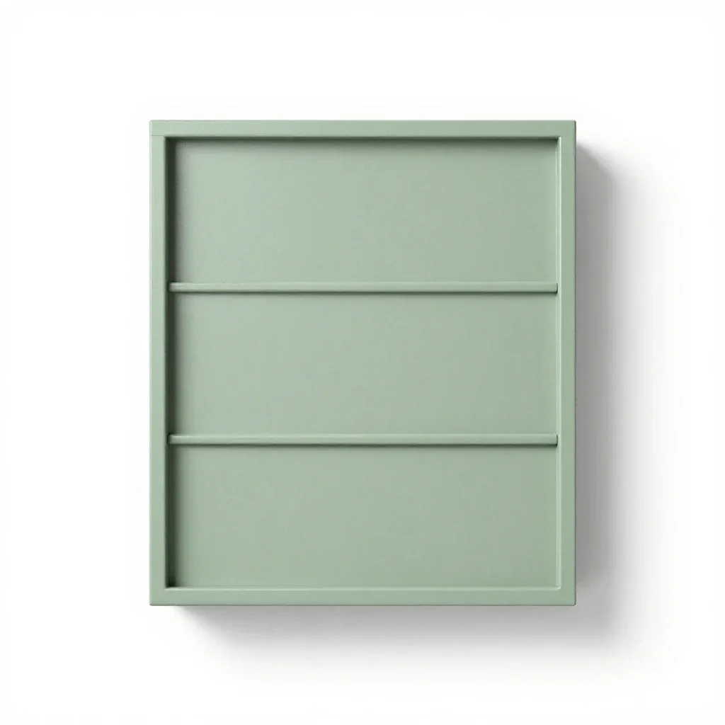 Wall unit isolated on a white background