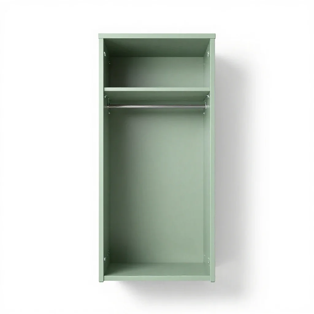 Wardrobe isolated on a white background