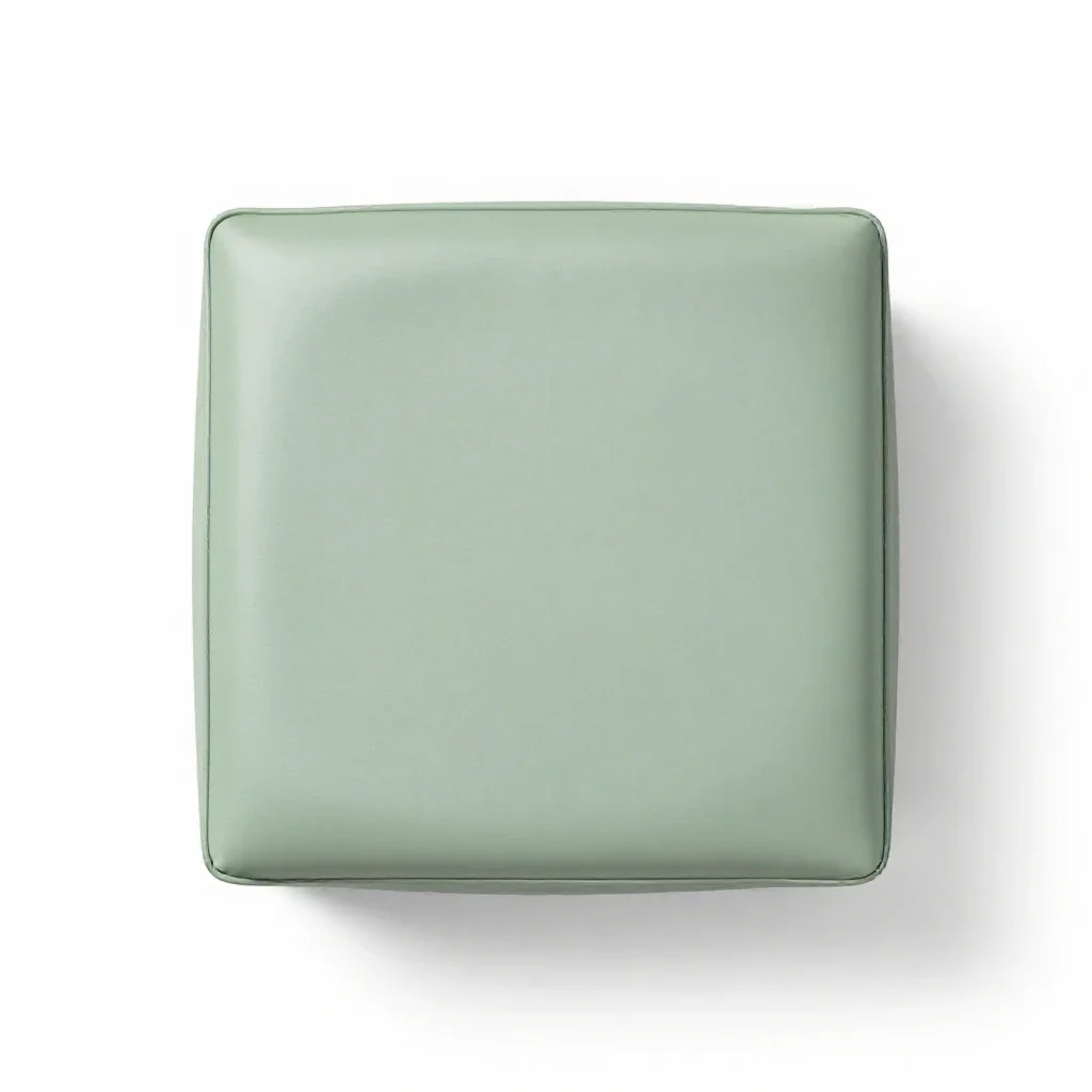 Ottoman isolated on a white background