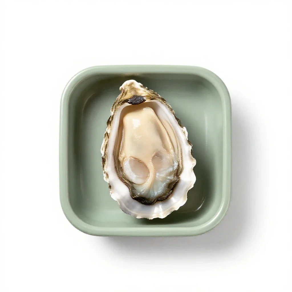Oyster bar isolated on a white background