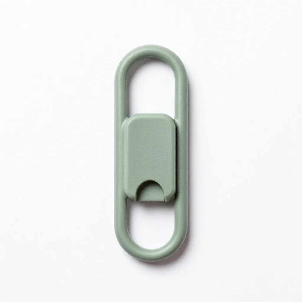 Bicycle clip isolated on a white background