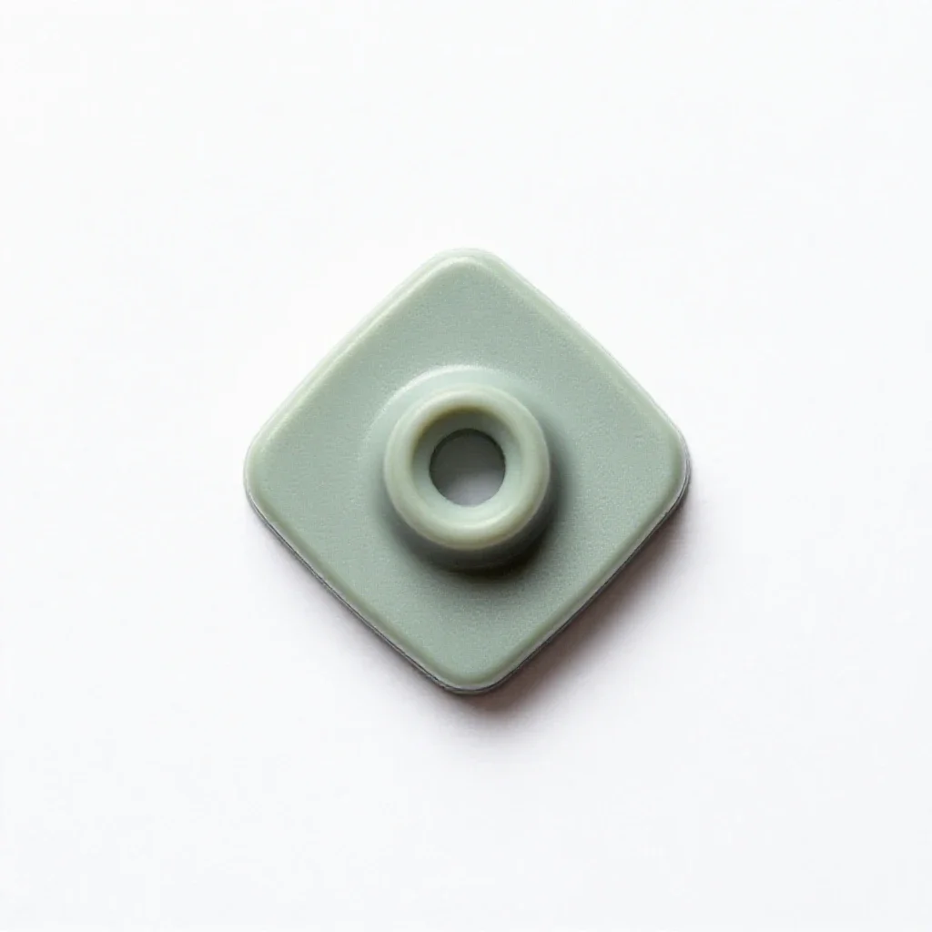 Bitt pin isolated on a white background