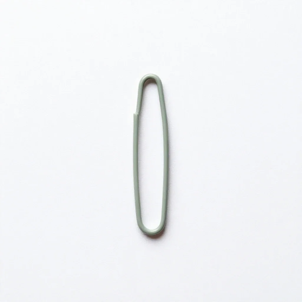 Bobby pin isolated on a white background
