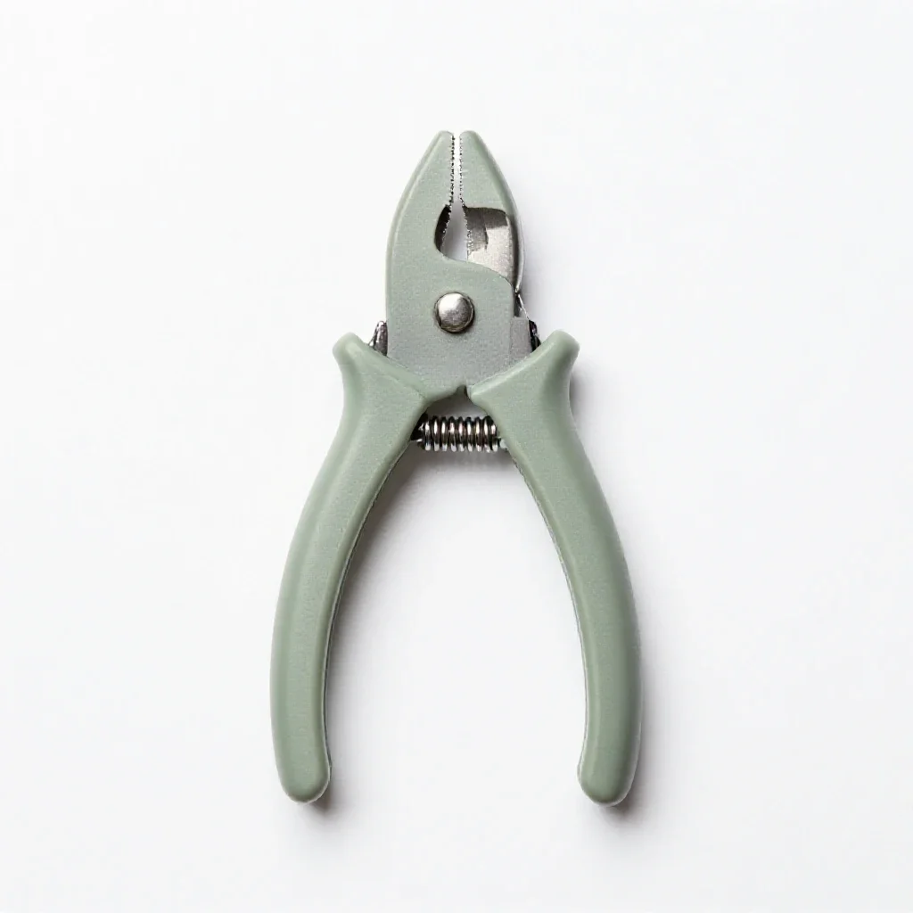 Bulldog clip isolated on a white background