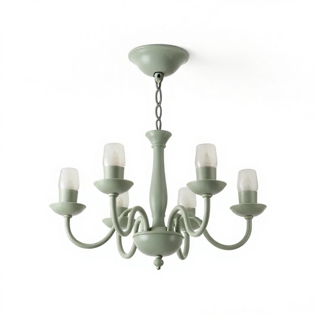 Chandelier isolated on a white background