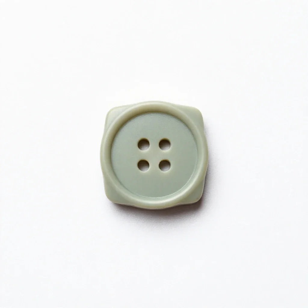 Coat button isolated on a white background
