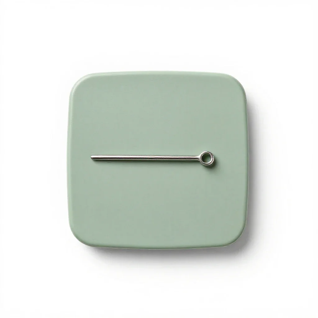 Hatpin isolated on a white background
