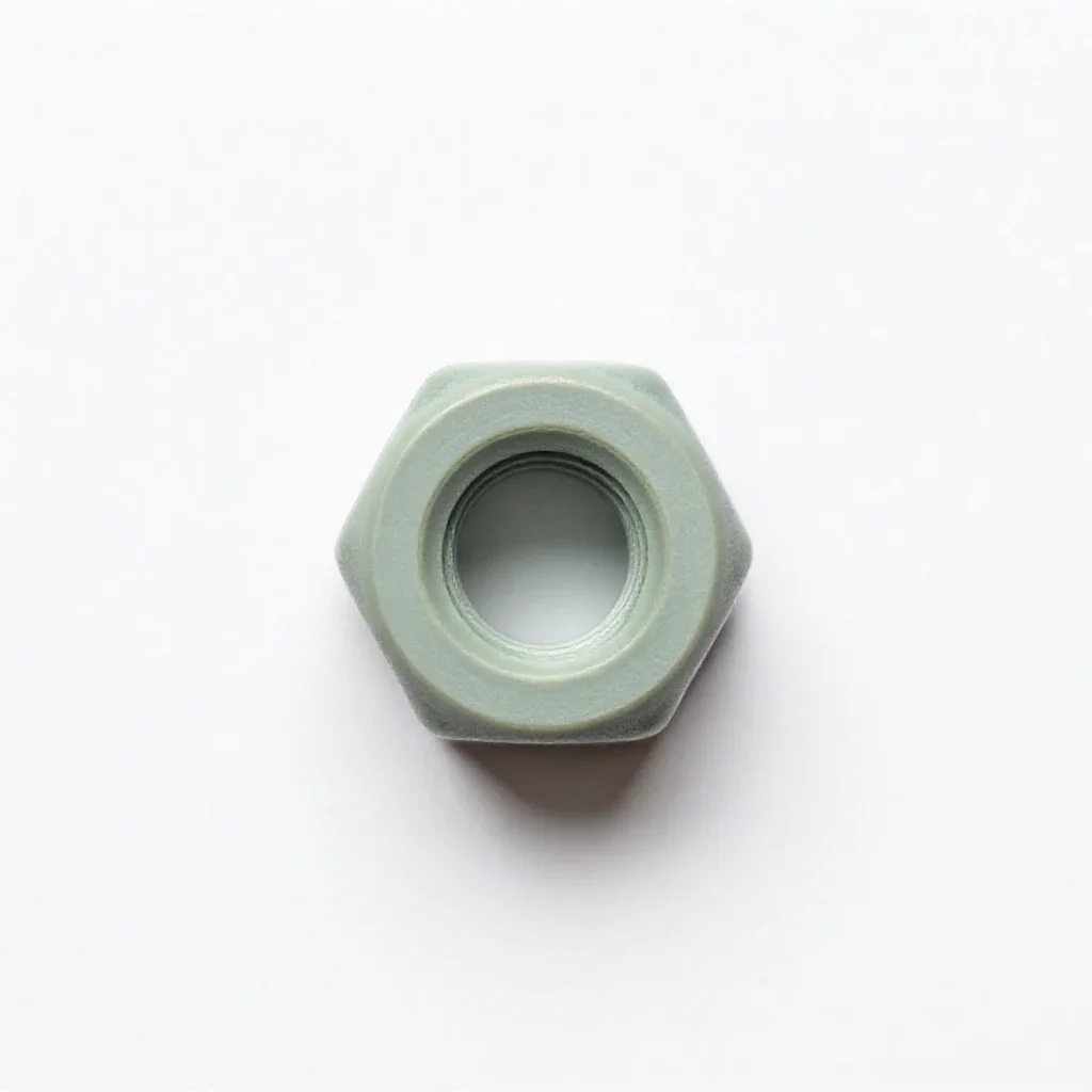 Machine screw isolated on a white background