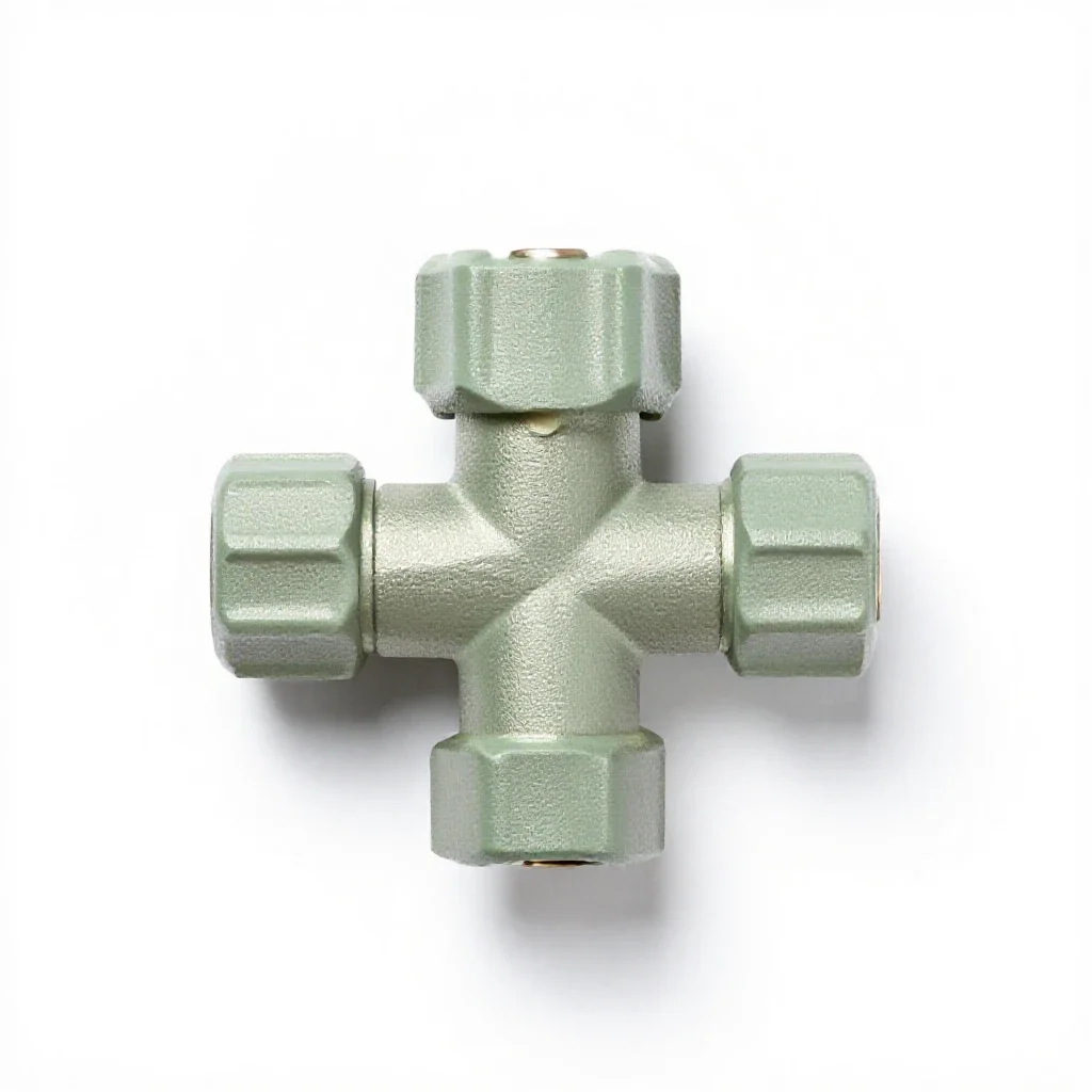 Plumbing fixture isolated on a white background